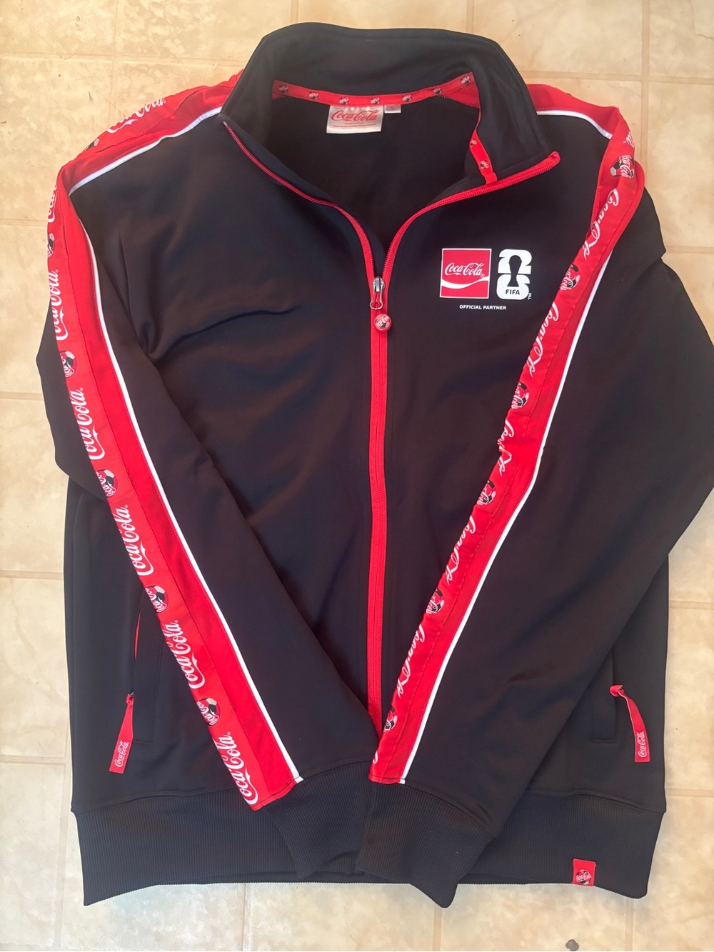 Coca-Cola x FIFA World Cup 2026 Exclusive Track Jacket – Mens Small